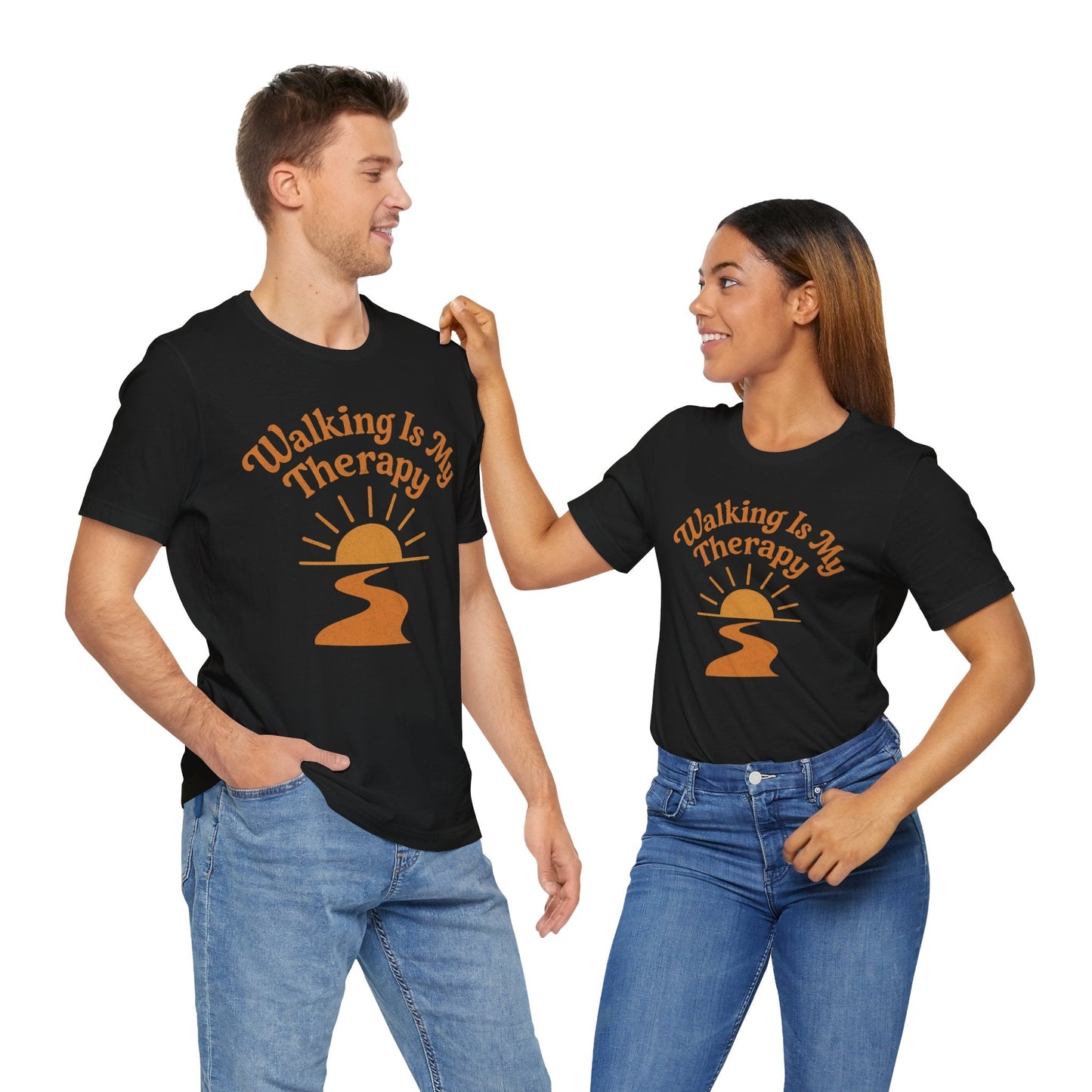 Walking Is Therapy T-Shirt