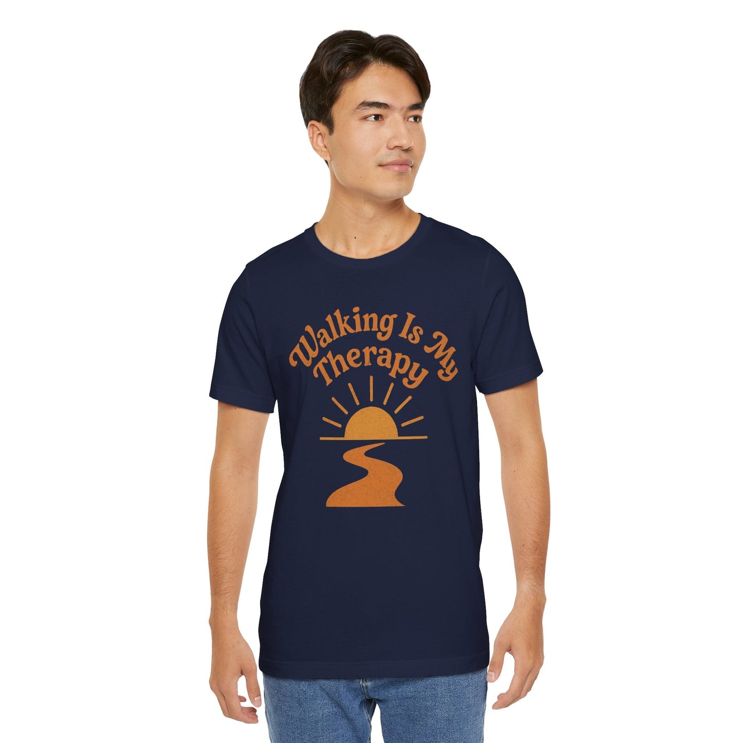 Walking Is Therapy T-Shirt