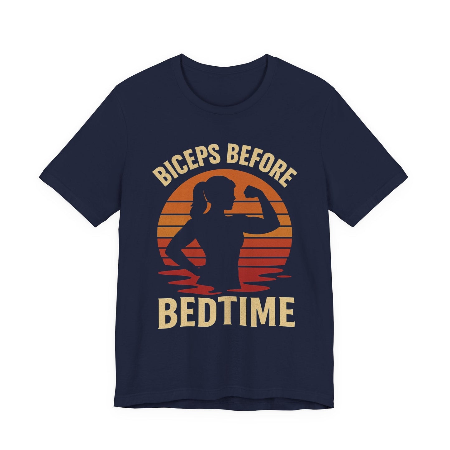 Retro Biceps Female T-Shirt