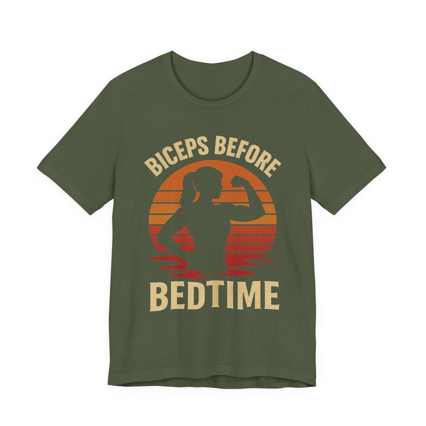 Retro Biceps Female T-Shirt