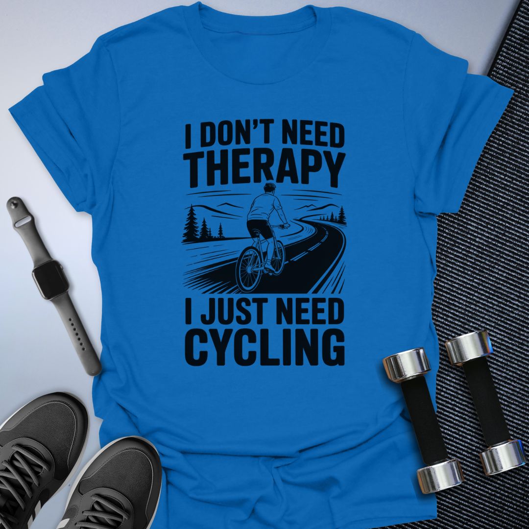 Cycling Is Therapy T-Shirt