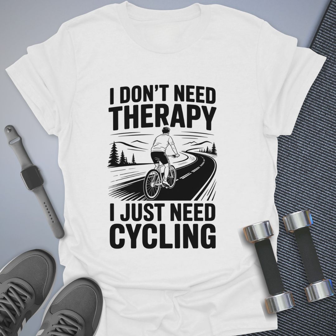 Cycling Is Therapy T-Shirt