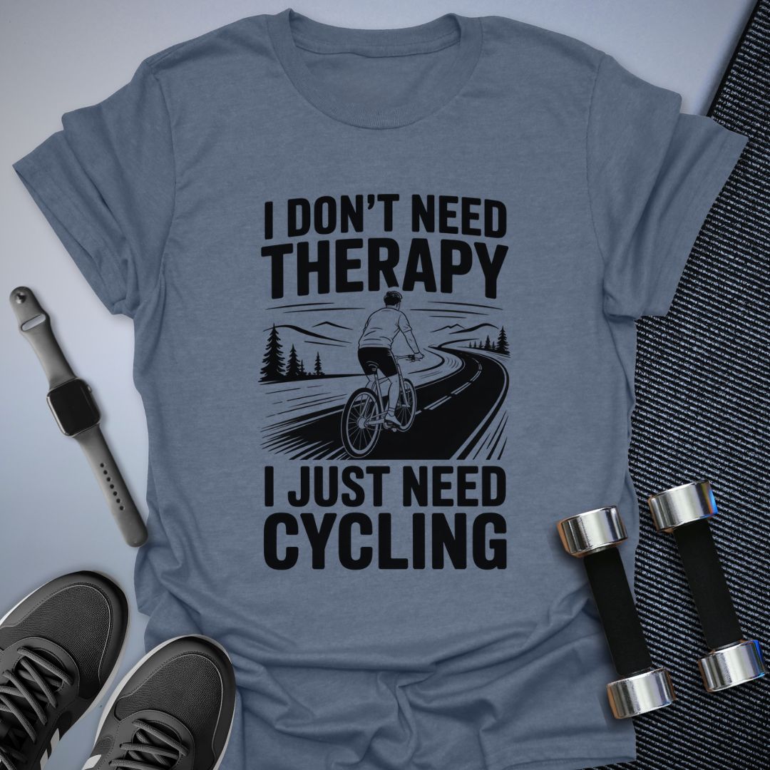 Cycling Is Therapy T-Shirt