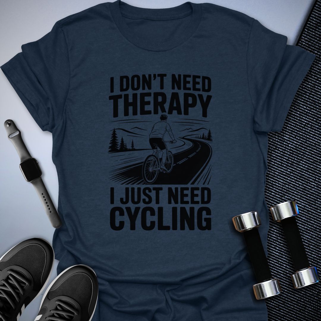 Cycling Is Therapy T-Shirt