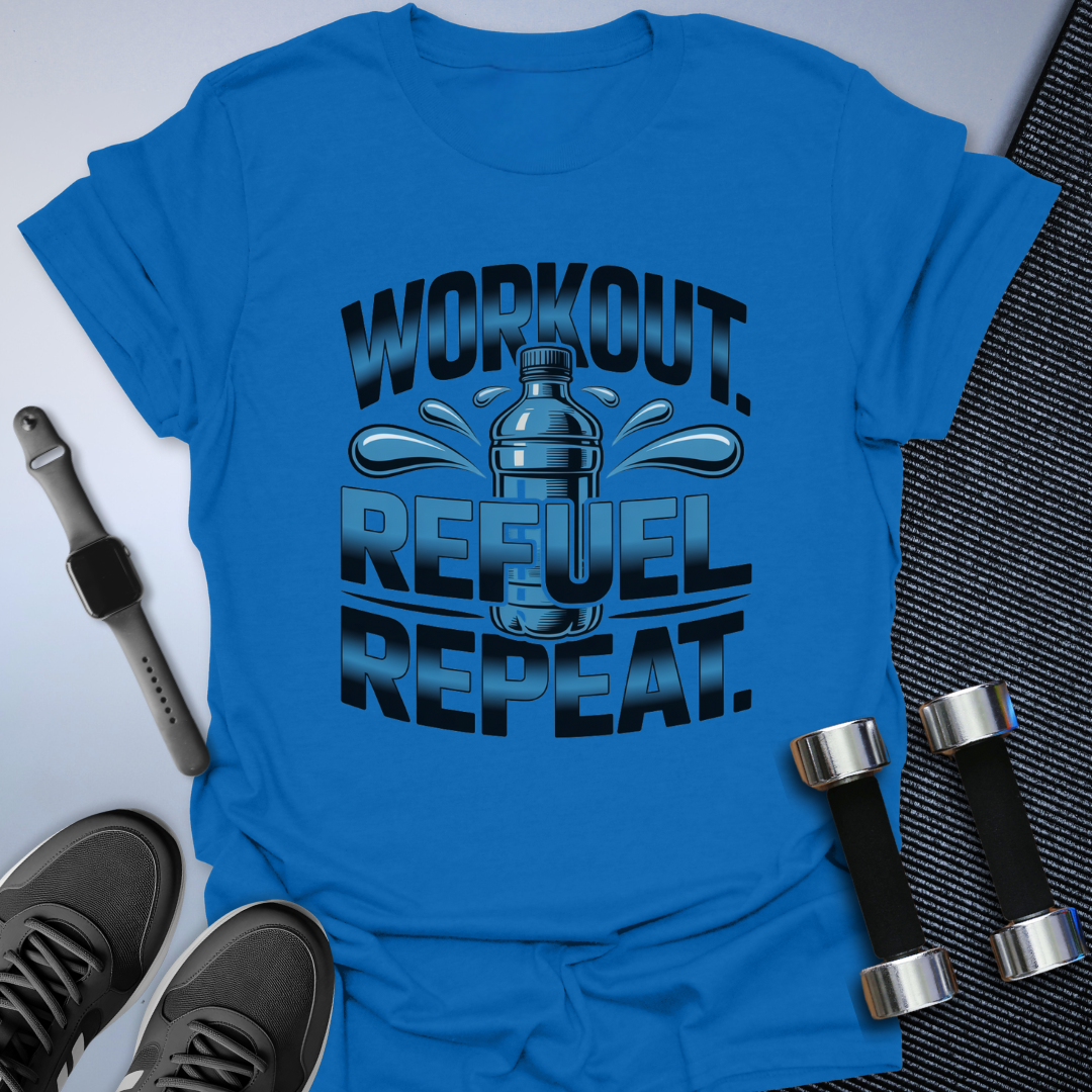 Workout Fuel Repeat T-Shirt