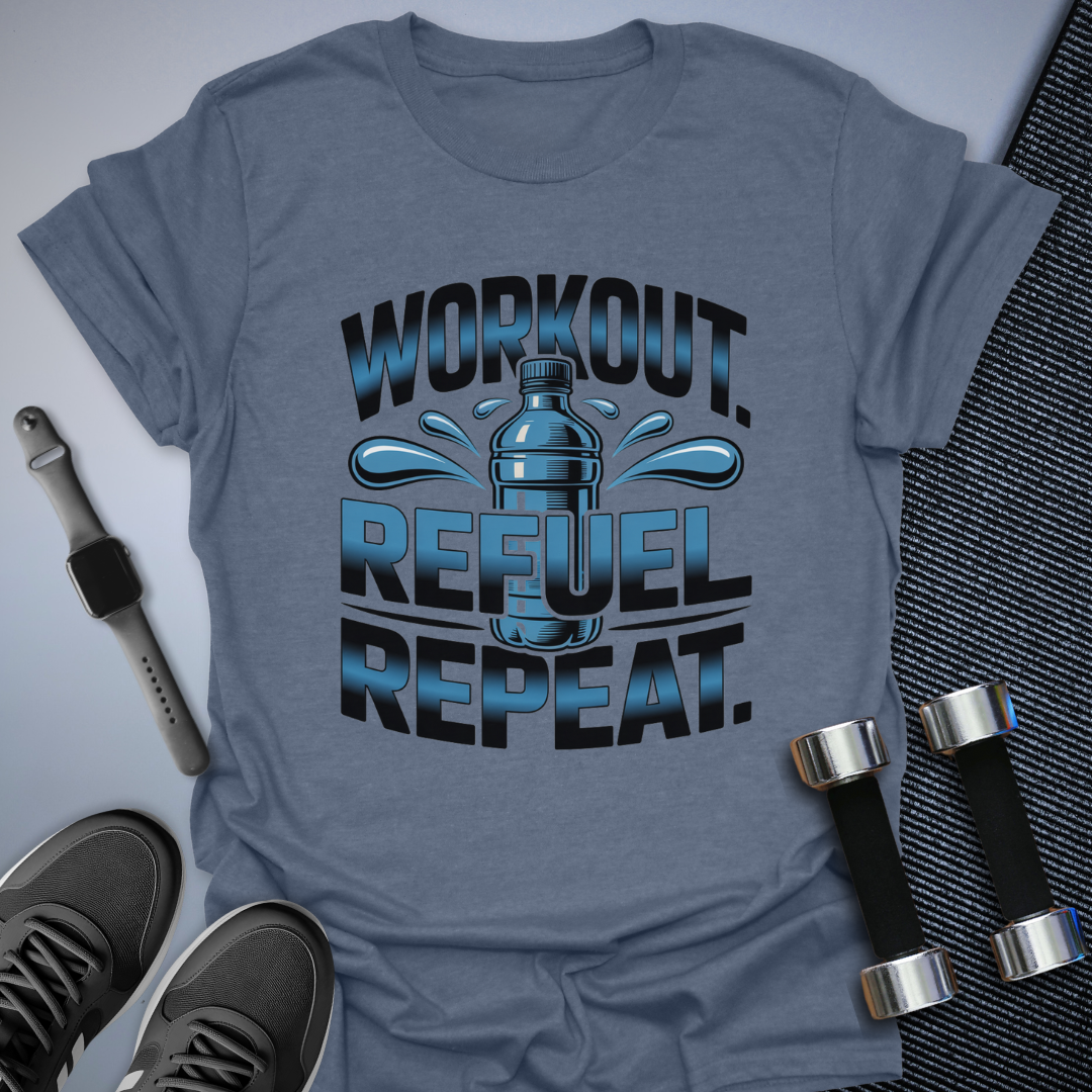 Workout Fuel Repeat T-Shirt