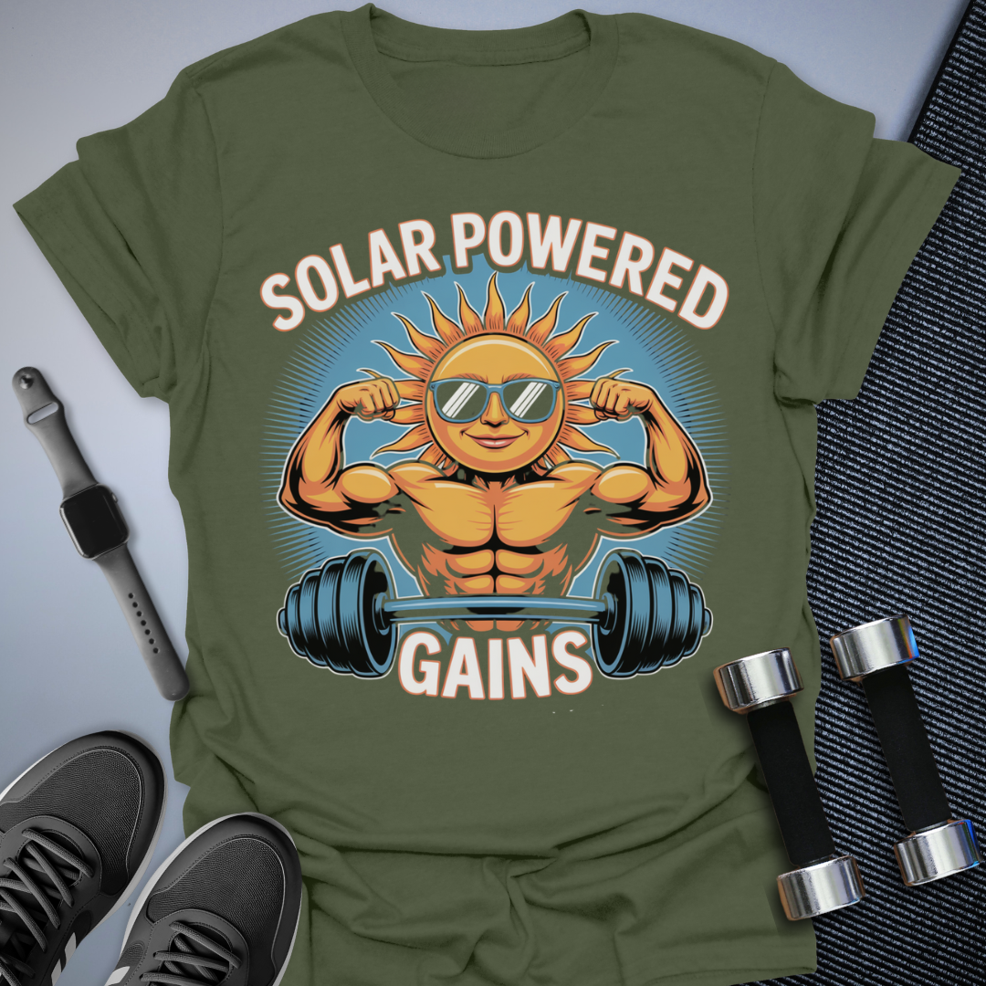 Solar Powered Gains T-Shirt