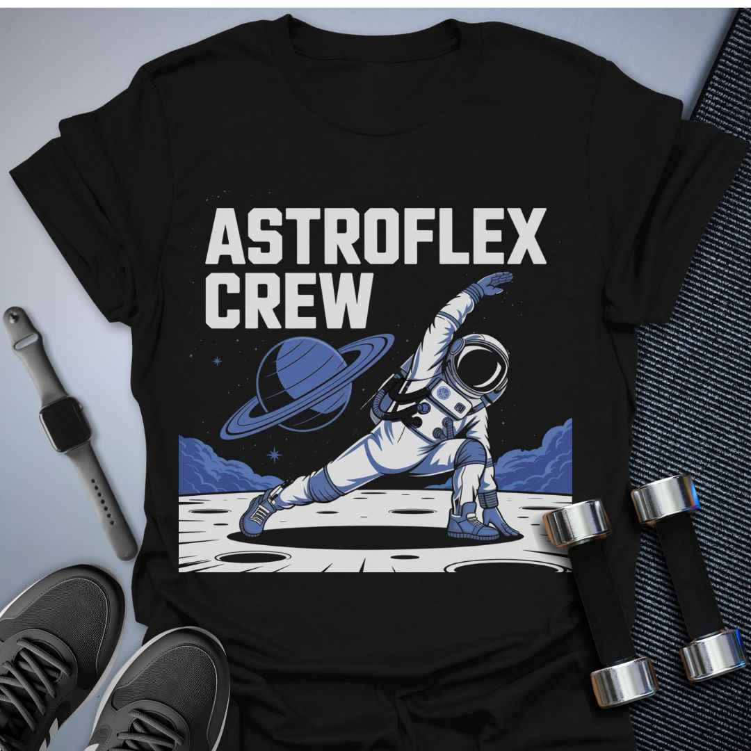 Printify T-Shirt Black / S AstroFlex T-Shirt