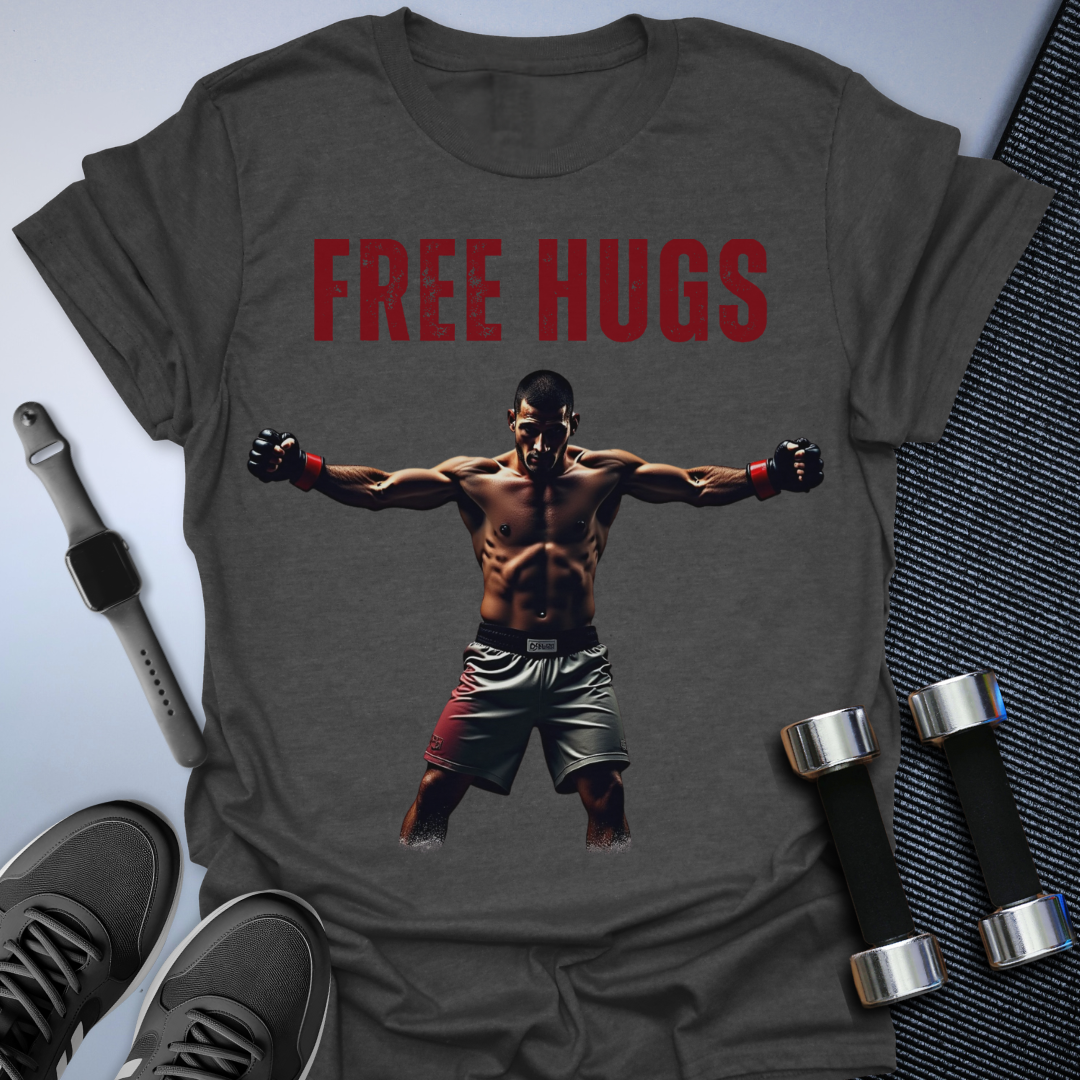 Free Hugs Fighter T-Shirt