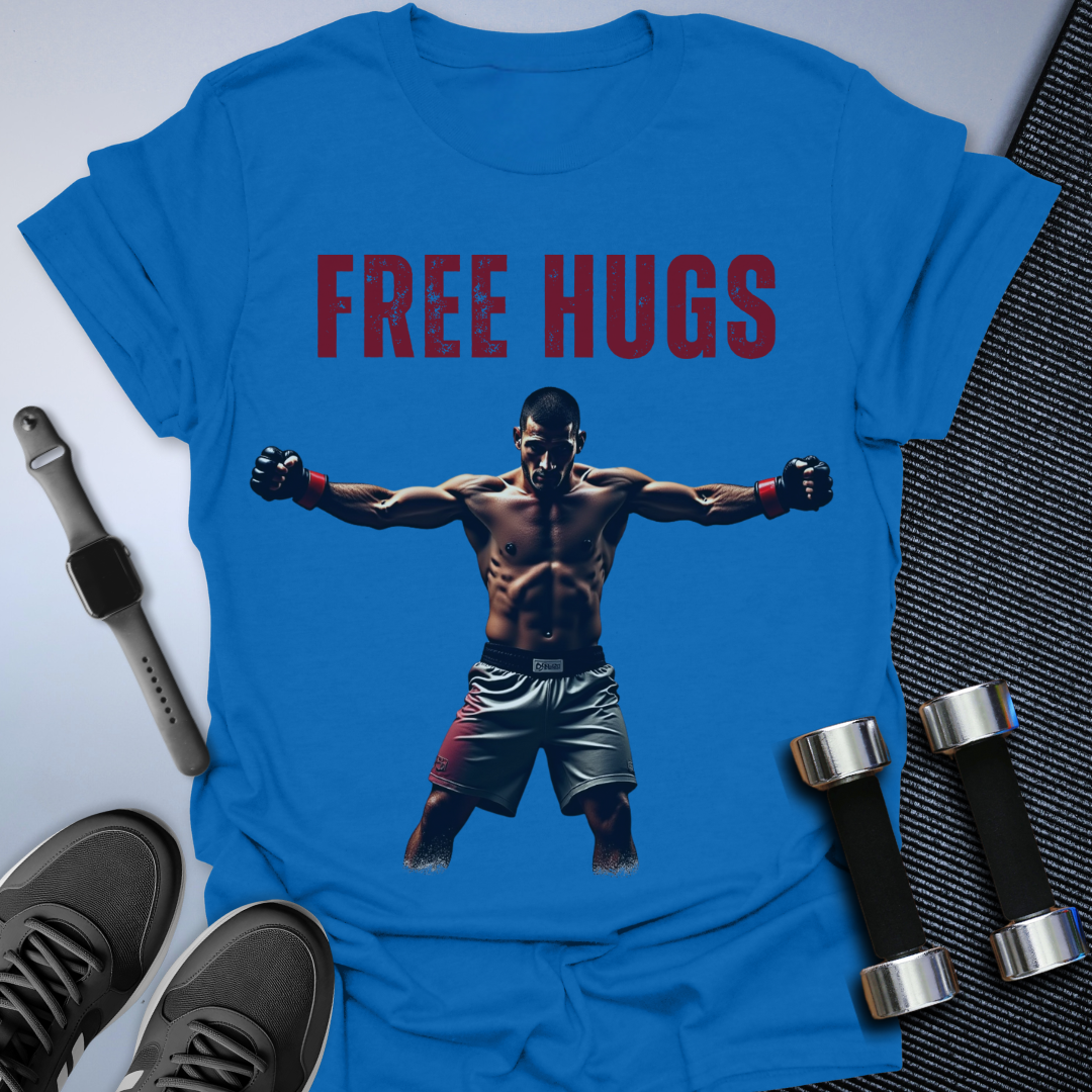 Free Hugs Fighter T-Shirt