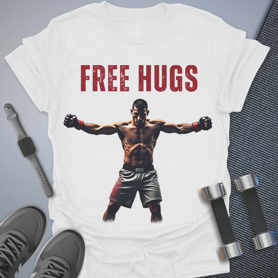 Free Hugs Fighter T-Shirt