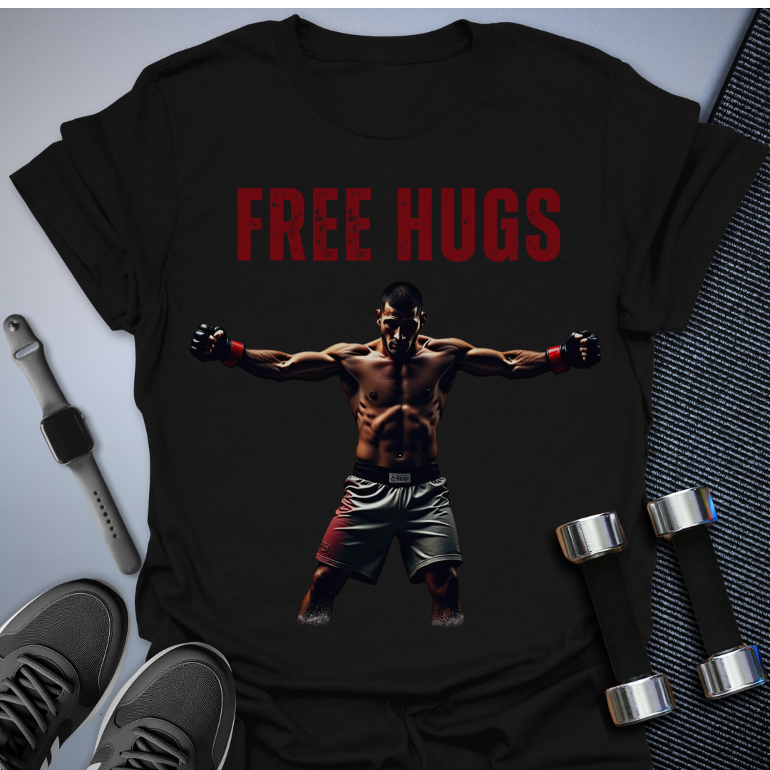Free Hugs Fighter T-Shirt
