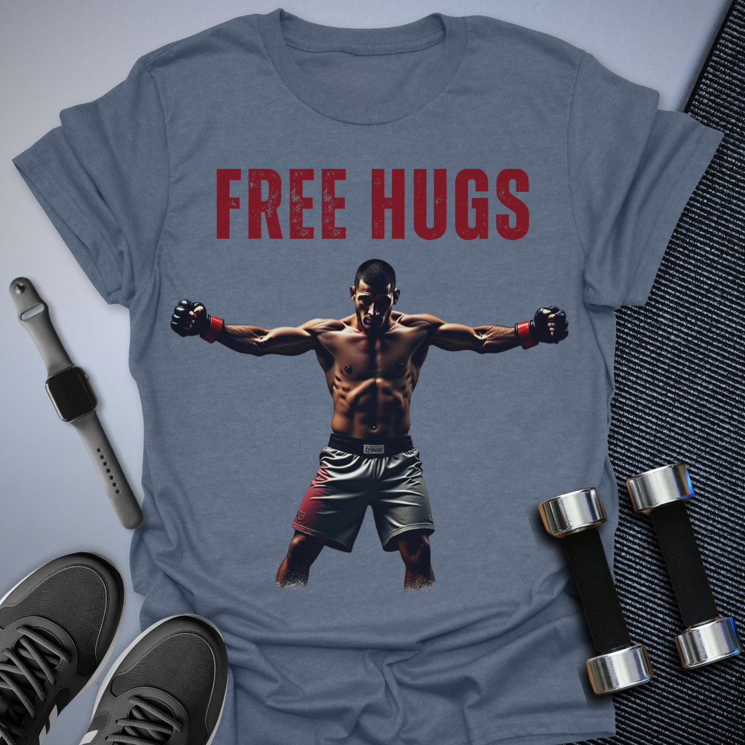 Free Hugs Fighter T-Shirt