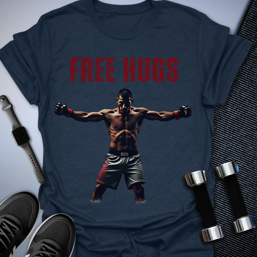 Free Hugs Fighter T-Shirt