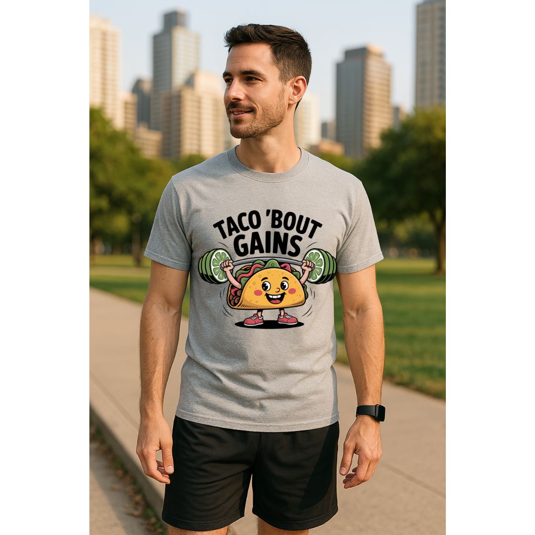 Taco Bout Gains T-Shirt