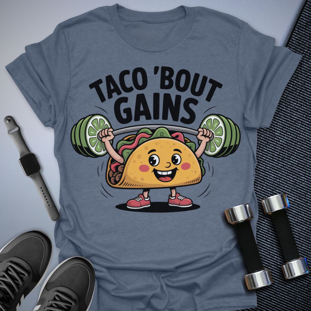 Taco Bout Gains T-Shirt