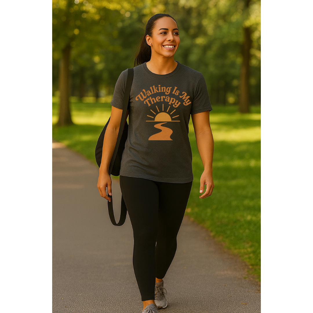Walking Is Therapy T-Shirt