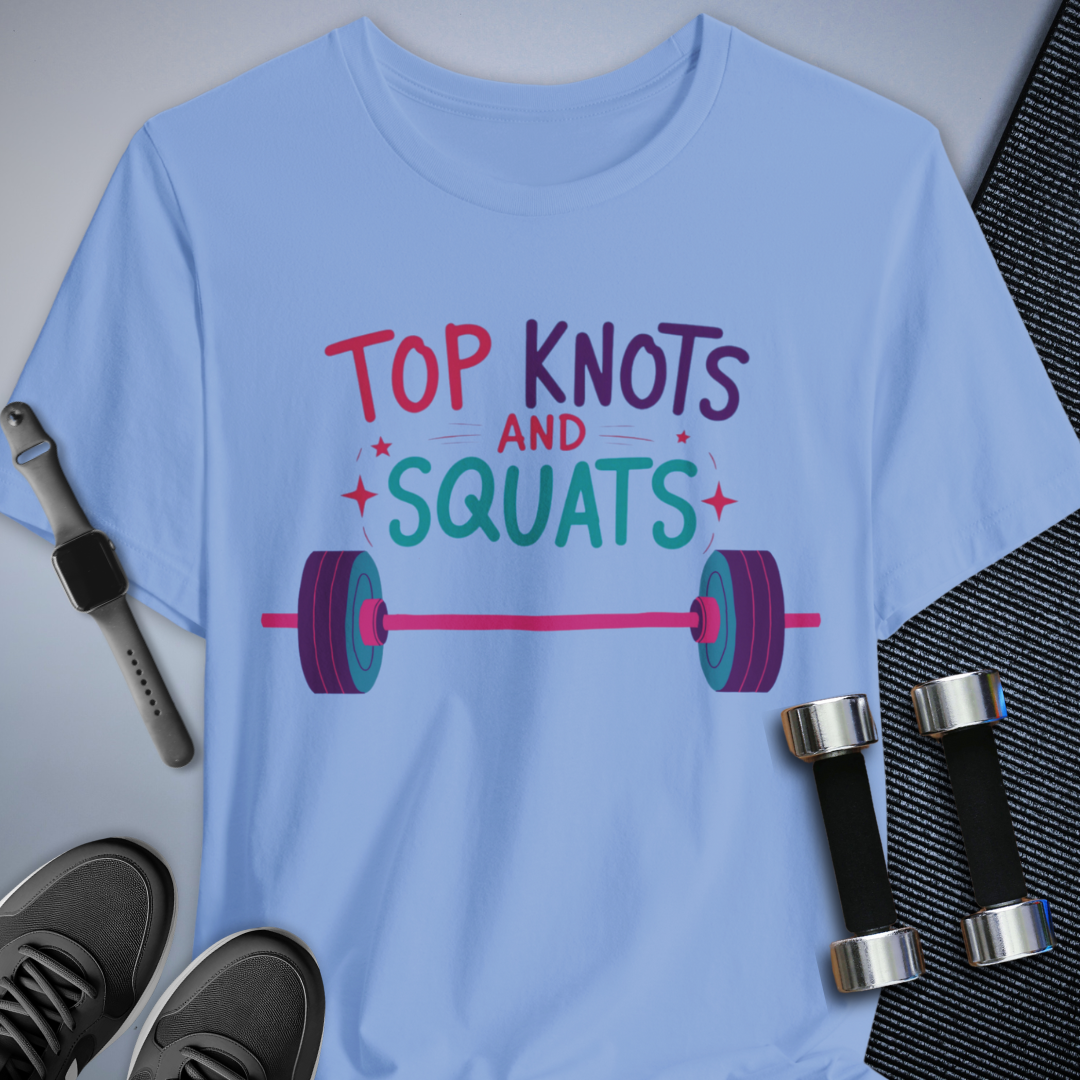 Top Knots Fitness T-Shirt