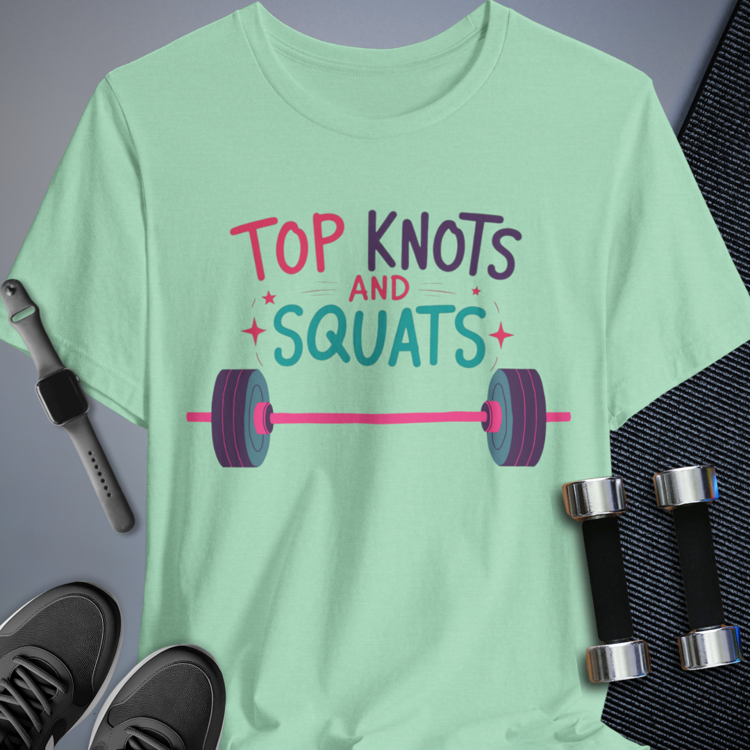 Top Knots Fitness T-Shirt