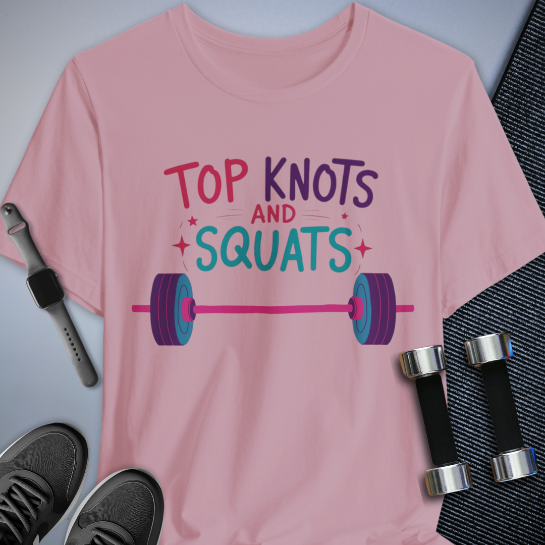 Top Knots Fitness T-Shirt