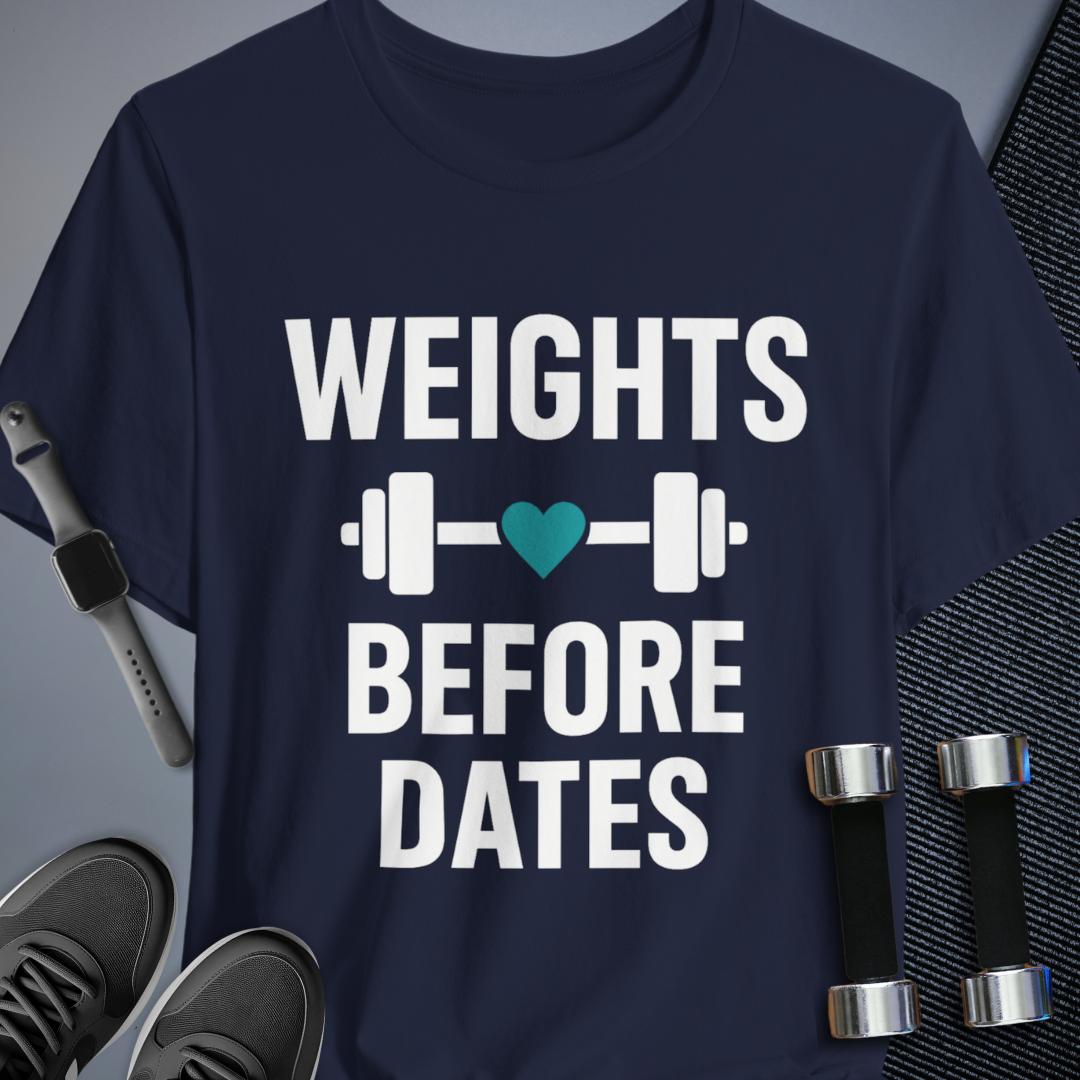 Weights Before Dates T-Shirt