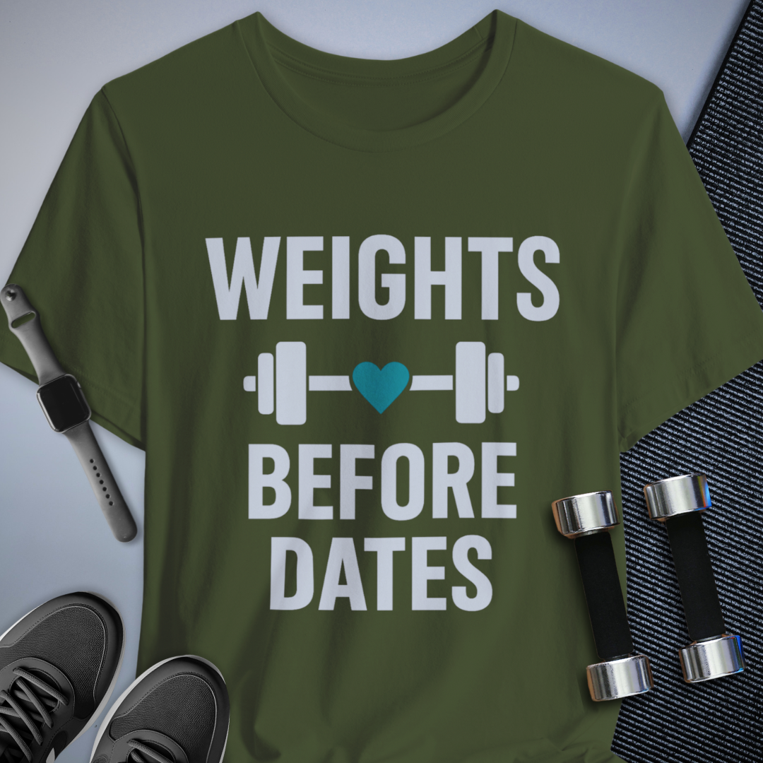 Weights Before Dates T-Shirt