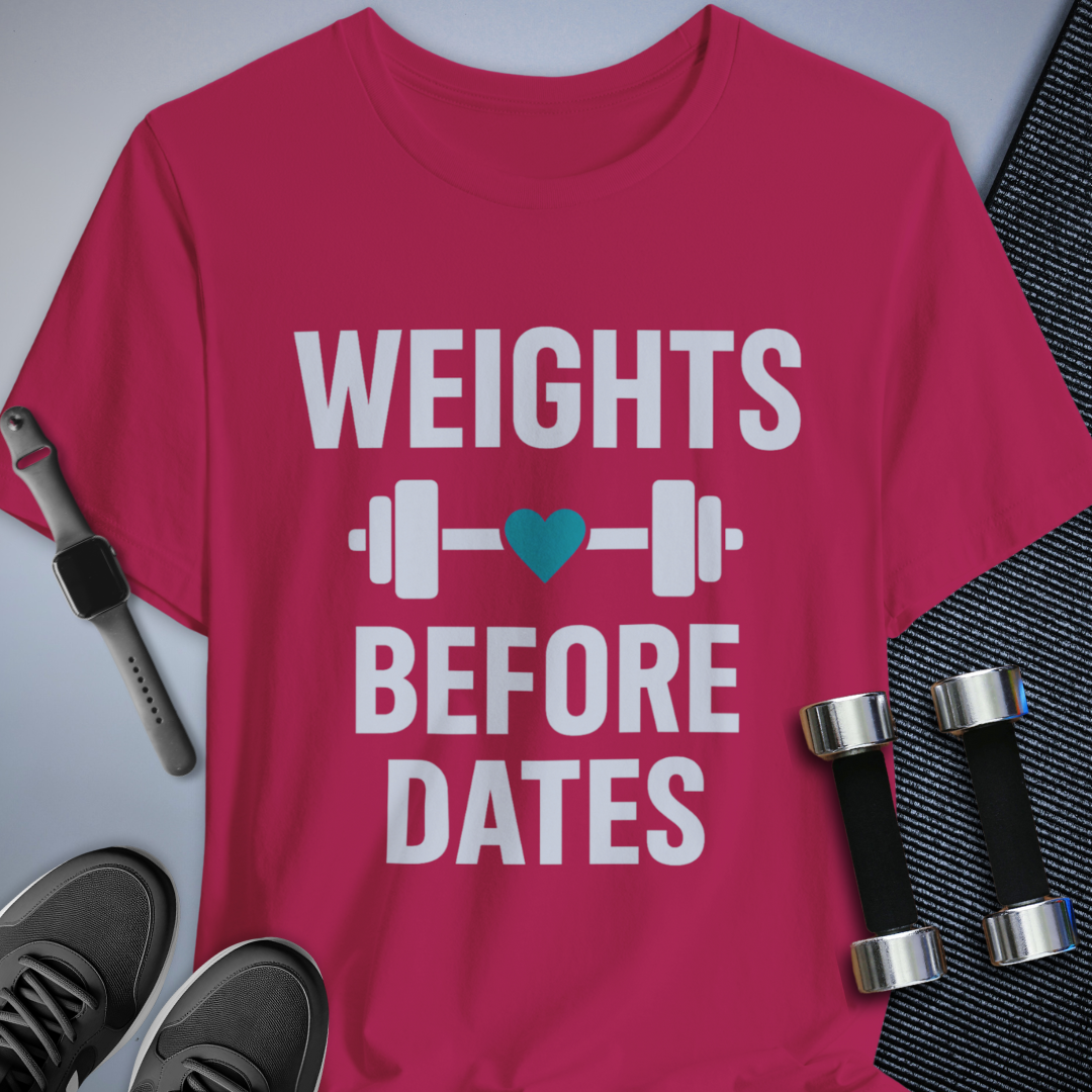 Weights Before Dates T-Shirt