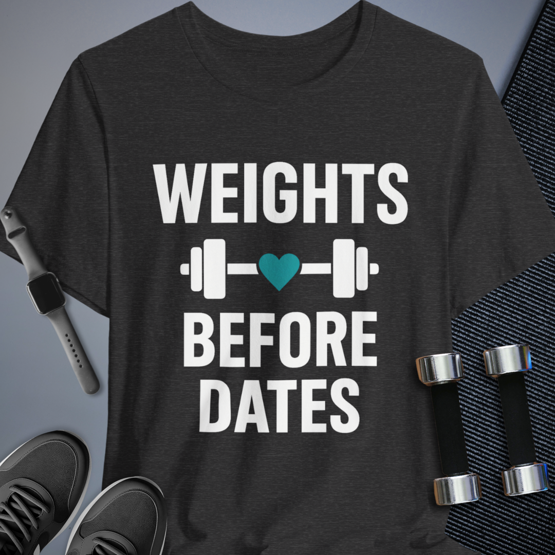 Weights Before Dates T-Shirt