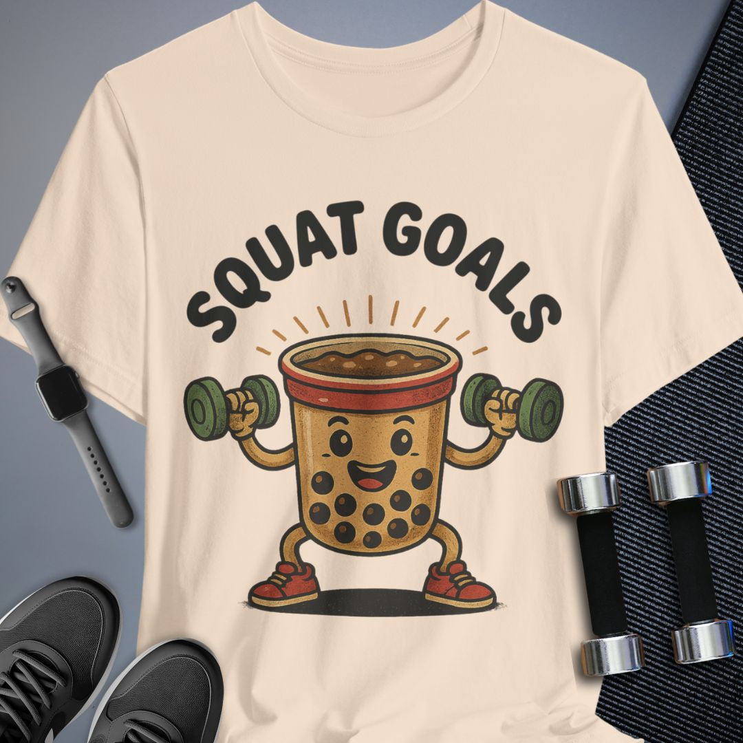Squat Goals Fun T-Shirt