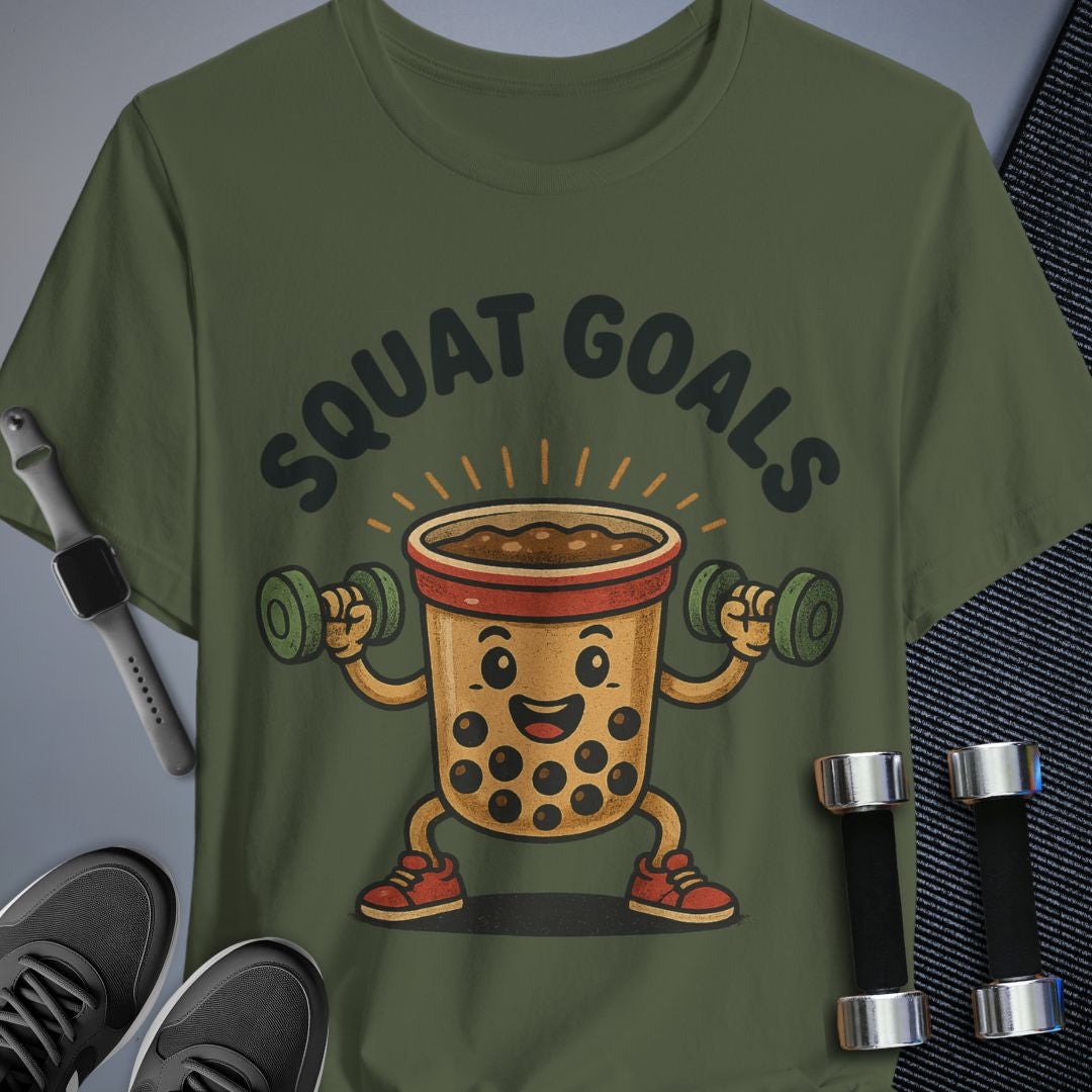 Squat Goals Fun T-Shirt