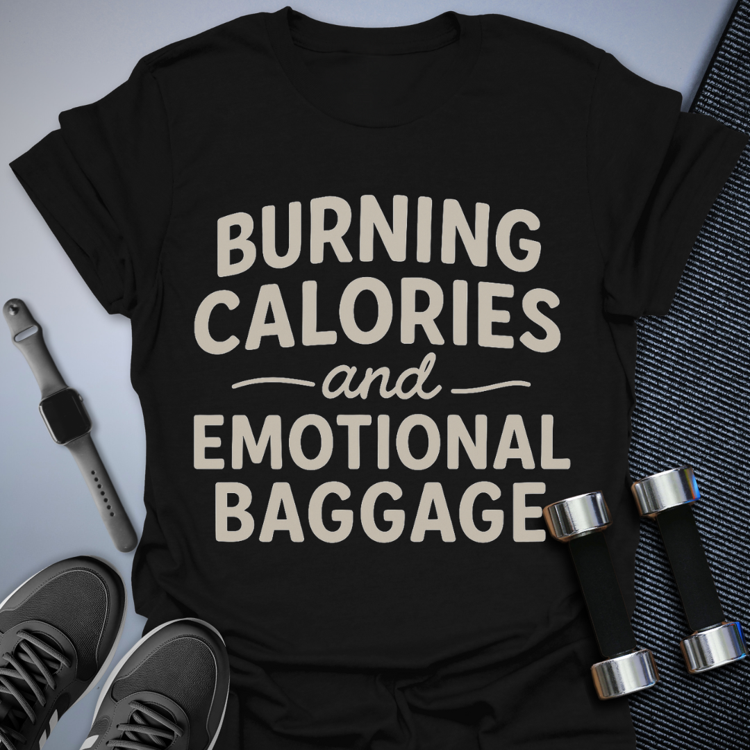 Burn Calories & Baggage T-Shirt