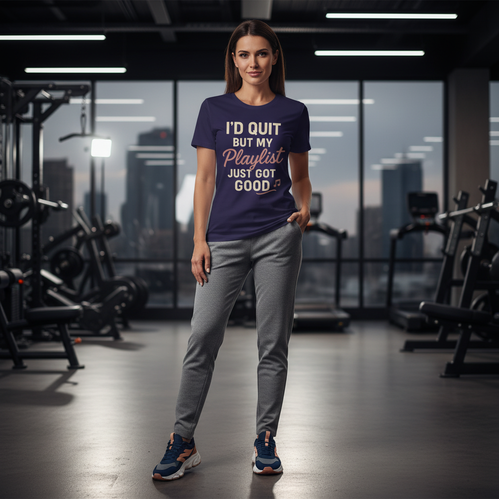 Printify T-Shirt DJ Ruined My Exit T-Shirt