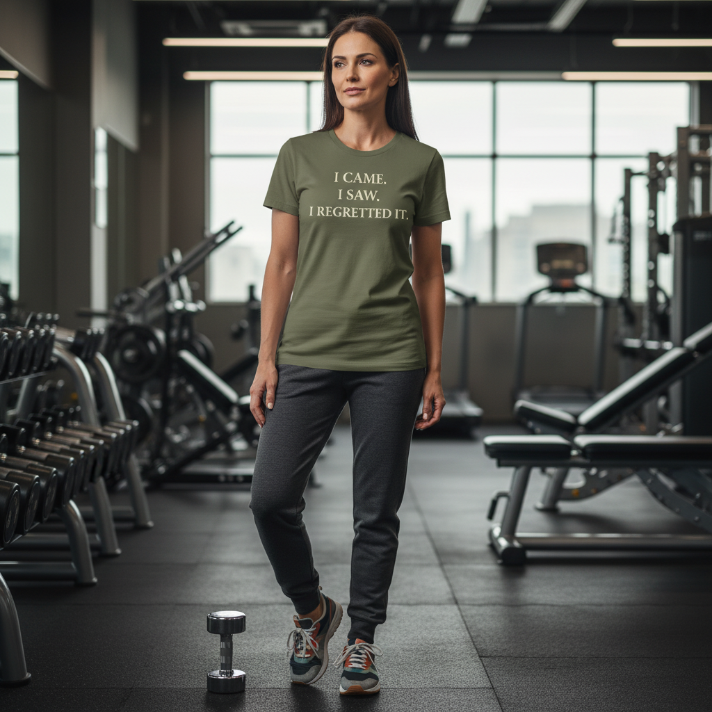 Printify T-Shirt Instant Regret T-Shirt