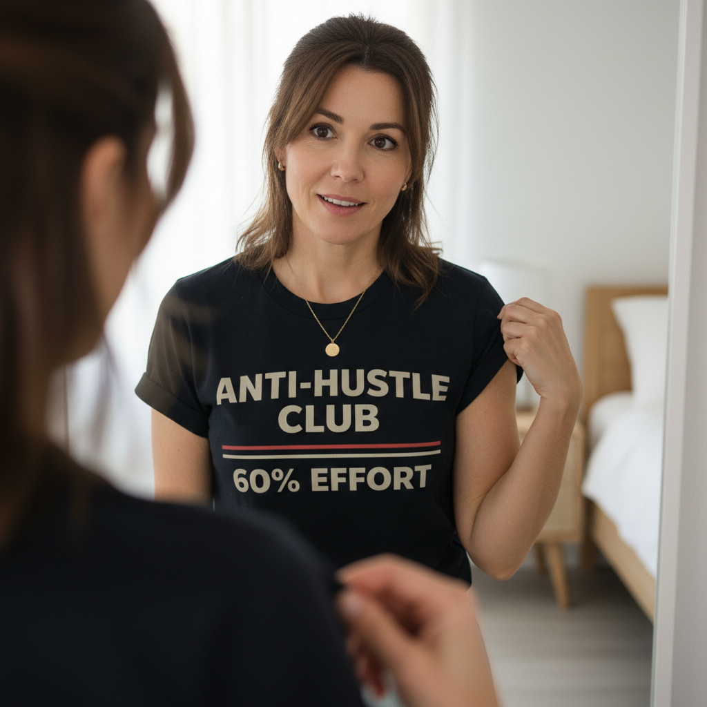 Printify T-Shirt 60% Effort T-Shirt