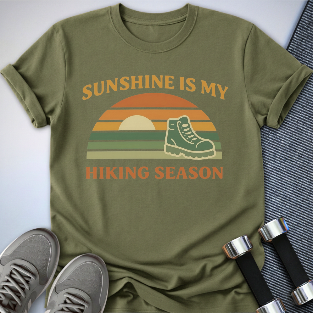 Printify T-Shirt Military Green / S My Season T-Shirt
