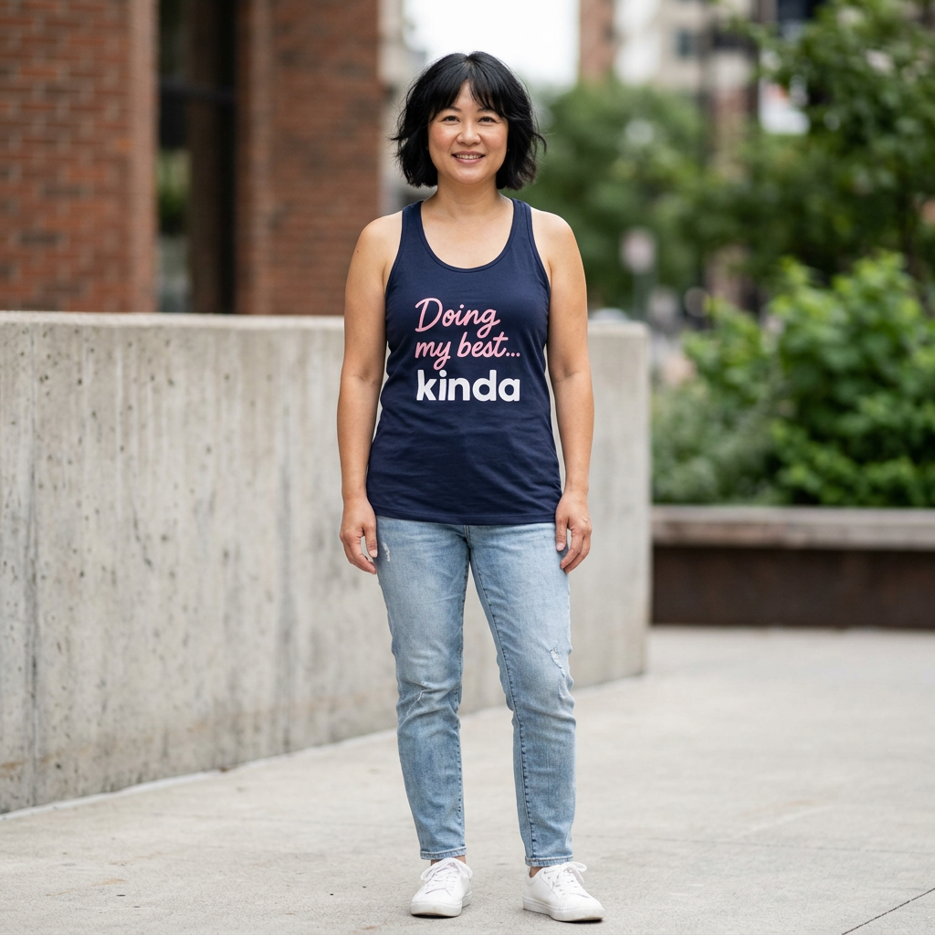 Printify Tank Top Doing My Best - Tank Top