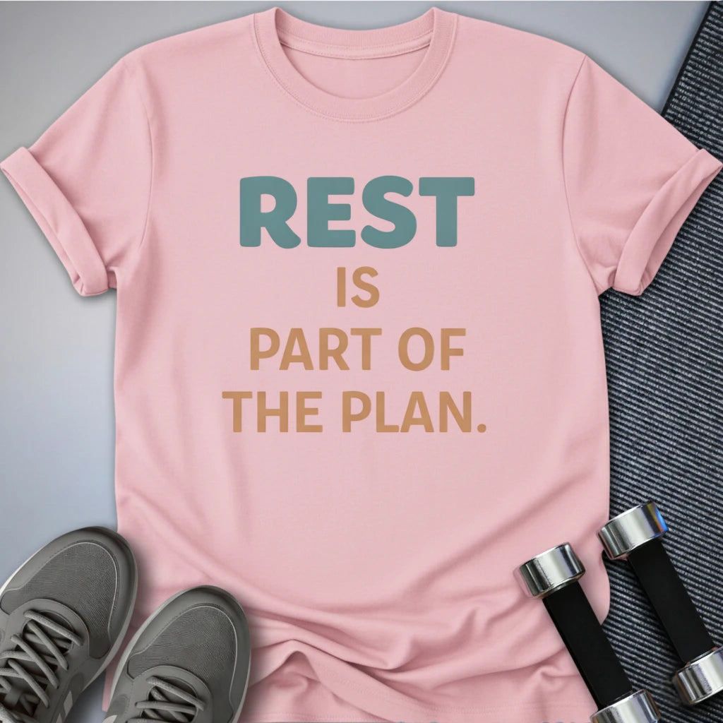 Printify T-Shirt Pink / S Part of The Plan T-Shirt