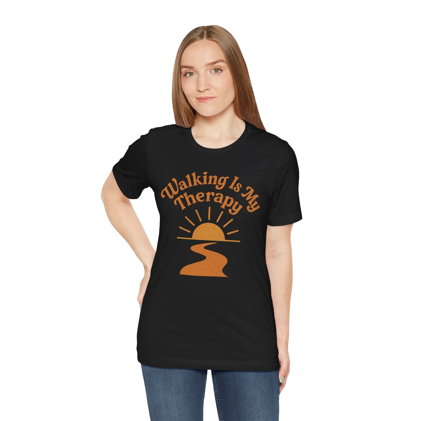 Walking Is Therapy T-Shirt