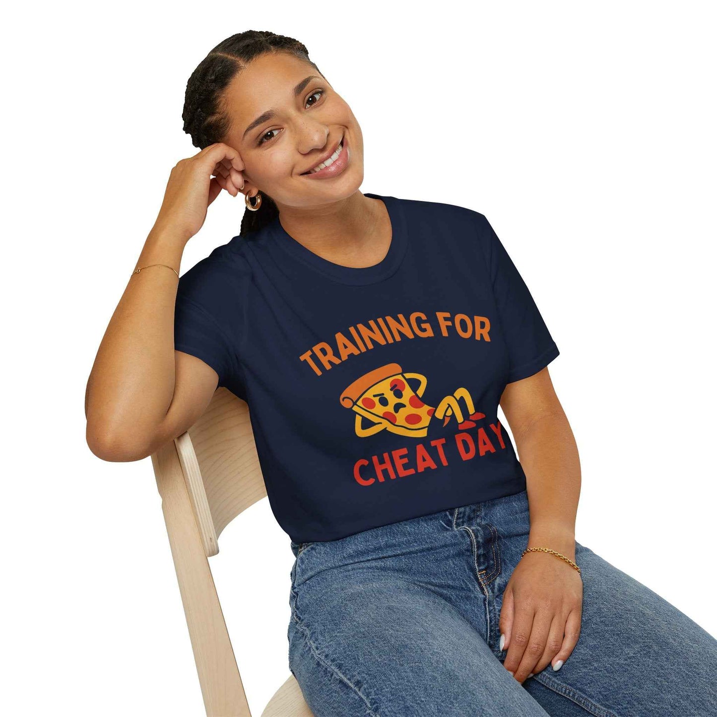 Printify T-Shirt Cheat Day Training T-Shirt