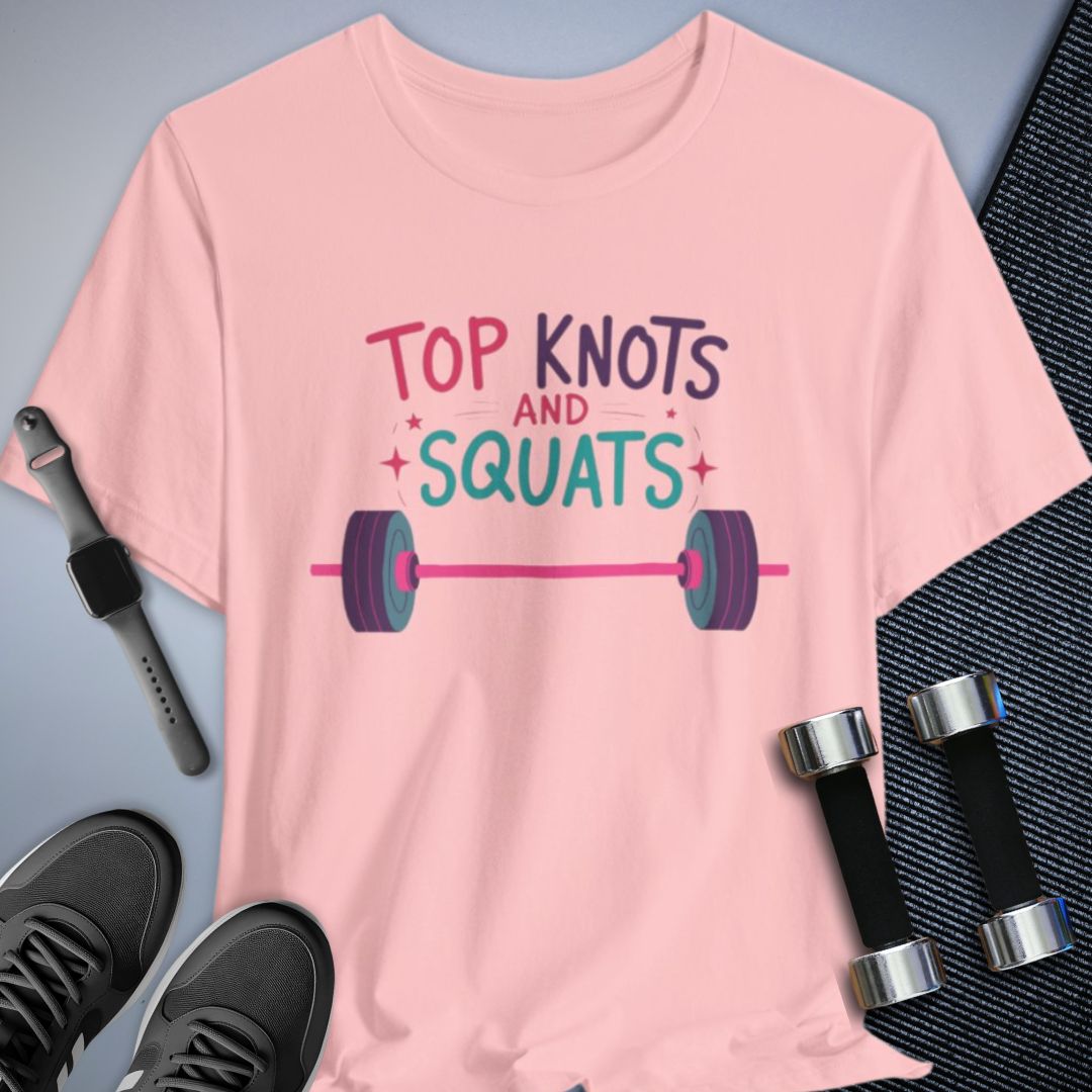 Top Knots Fitness T-Shirt