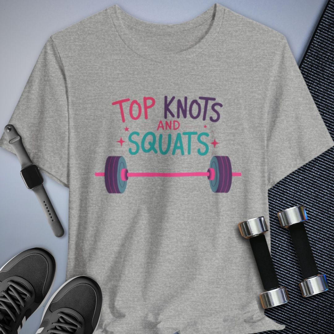Top Knots Fitness T-Shirt