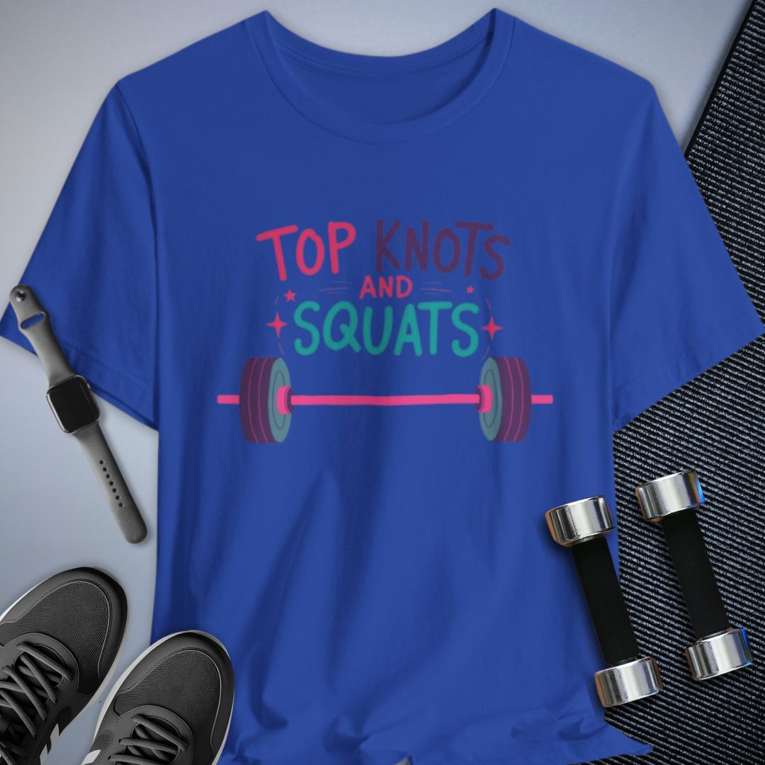 Top Knots Fitness T-Shirt