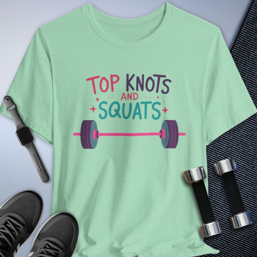 Top Knots Fitness T-Shirt