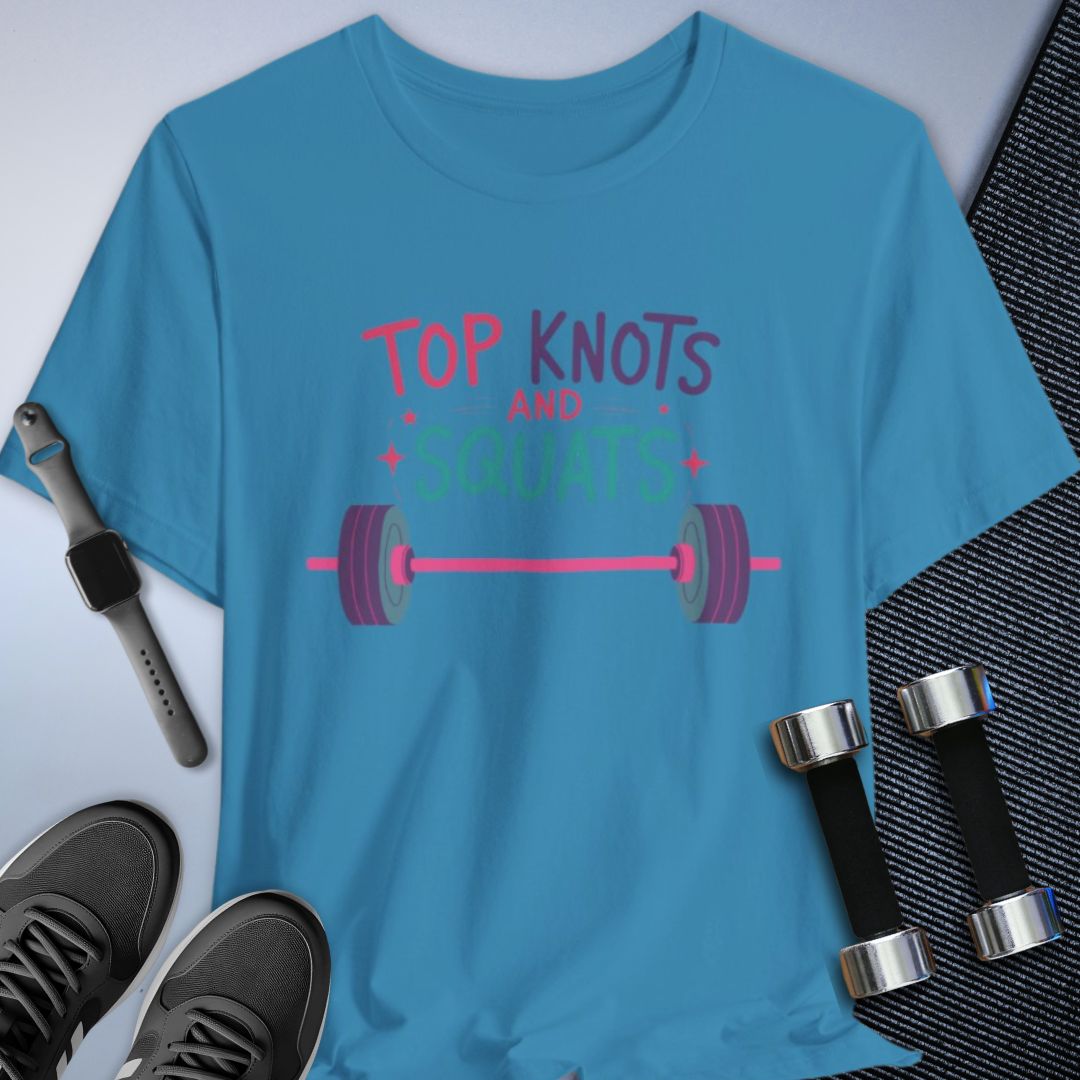 Top Knots Fitness T-Shirt