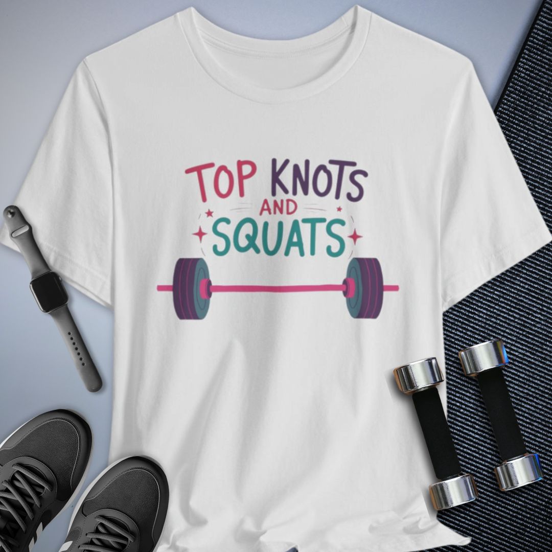Top Knots Fitness T-Shirt