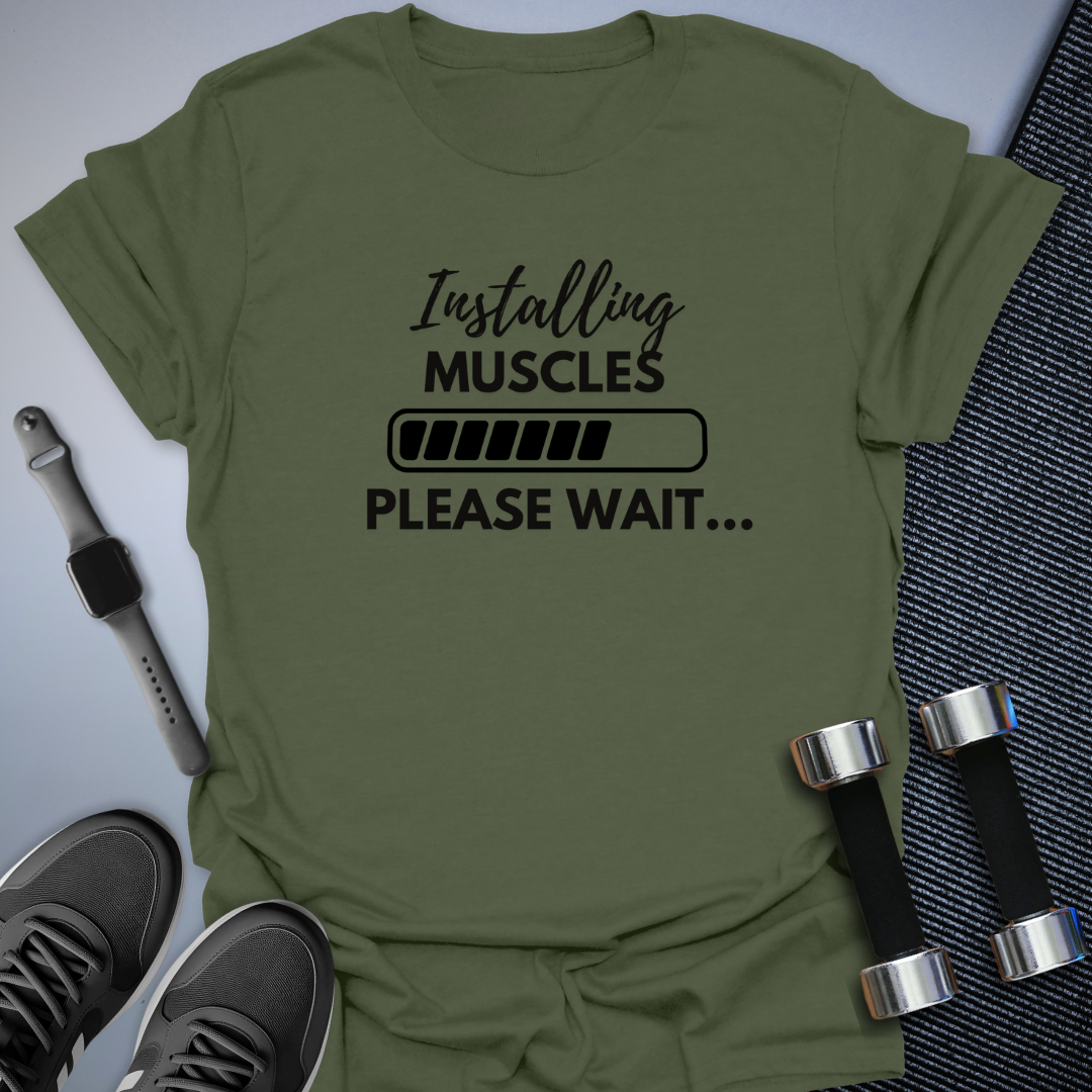Muscles Loading T-Shirt