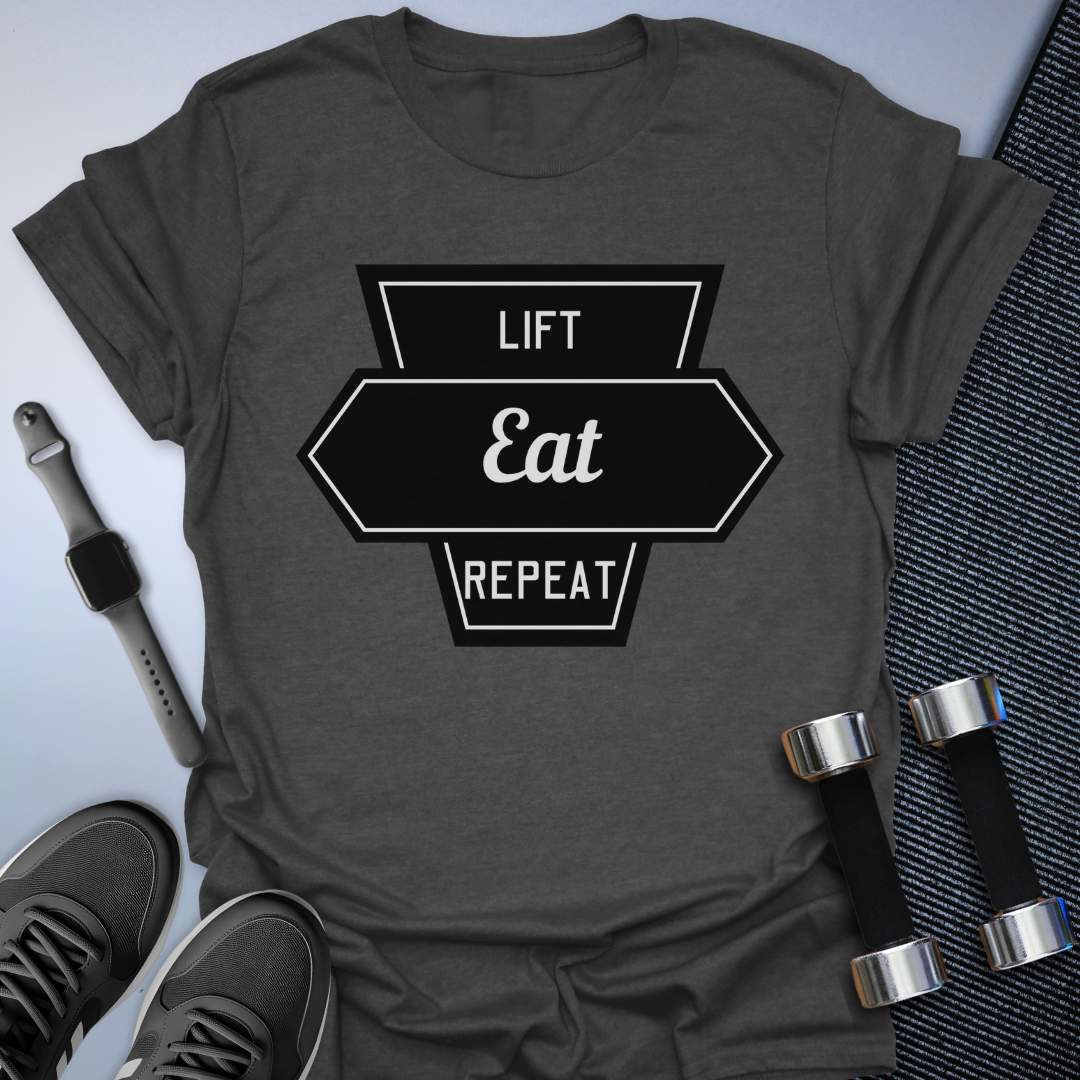 Lift, Eat, Repeat T-Shirt