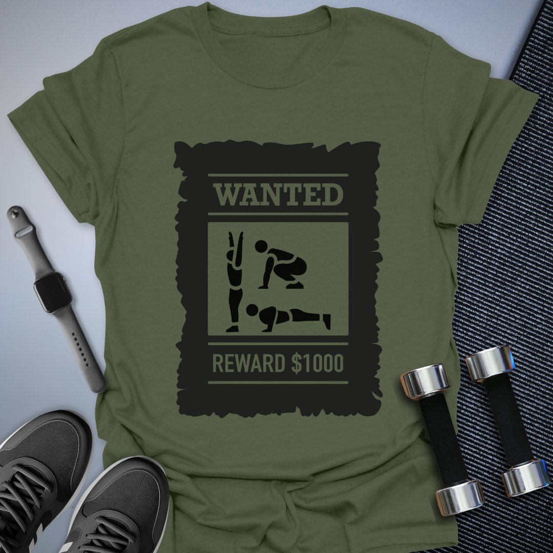Burpees Wanted T-Shirt