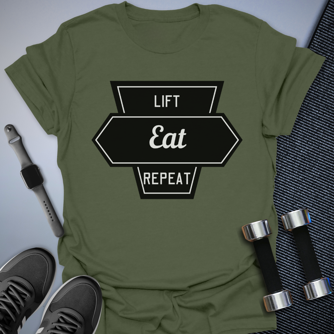 Lift, Eat, Repeat T-Shirt