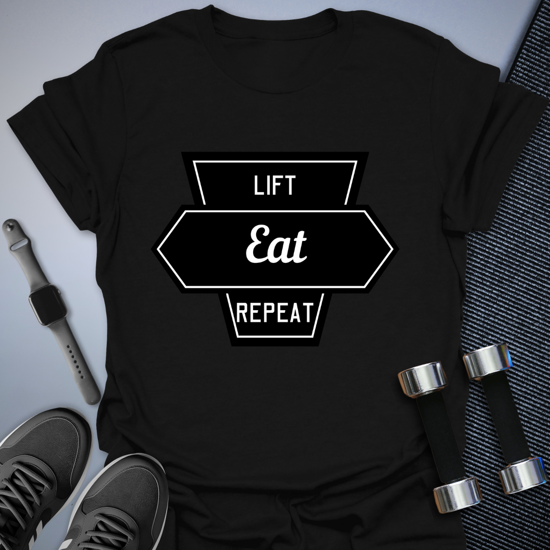 Lift, Eat, Repeat T-Shirt